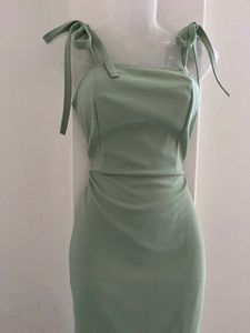 Green Bodycon Midi Dress