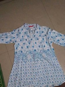 Floral Print Tunic Top