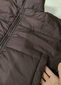 Stylish Puffer Brown Jacket