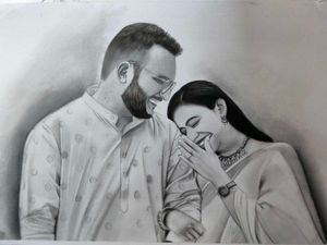 Custom Couple Portrait