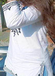 Trendy Short Chikankari Kurta ❤️