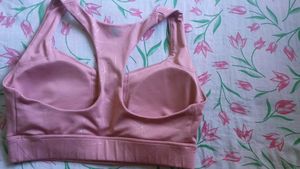 forever 21 pink sports bra
