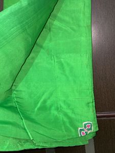 Beautiful Peacock Embroidery Saree