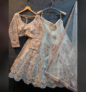 Elegant Bridal Lehenga Choli With Dupatta
