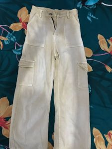 Yellow Faded Denim