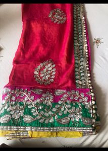 Colourful Gota Saree