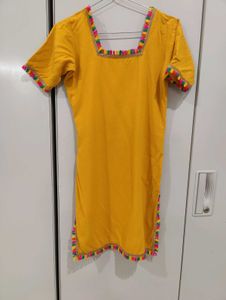 Yellow Kurta