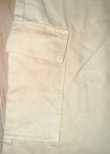 Beige Cargo Pants