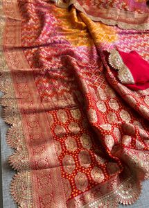 Brand New Pure Khaddi Georgette Banarasi Weaving S