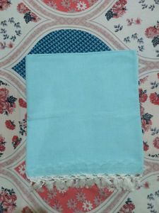 New Light Blue Plain Chadar Bhagalpuri