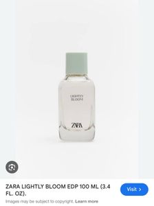 Zara Lightly Bloom Perfume