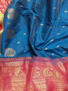 Good Condition Pure Kanjivaram Saree For Sale