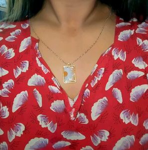Daisy Resin Pendant Necklace🌼❤