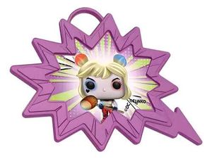 Harley Quinn Funko Pop Keychain (kinder joy dc)