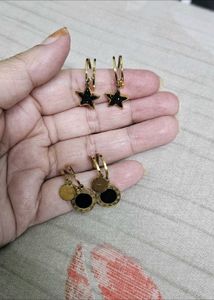 Gold Plated Anti Tarnish Earrings