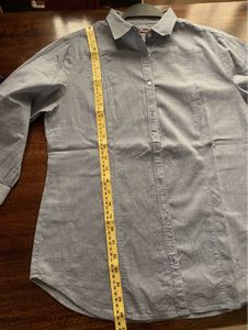 Greyish Blue Formal Shirt