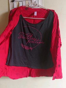 Rad Tshirt With Shirt For Women