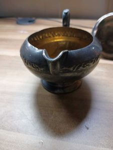 Small Vintage Silver Plated Creamer