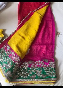 Colourful Gota Saree