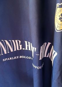 Blue Oversized Typography T-shirt