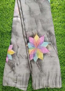 Grey Saree