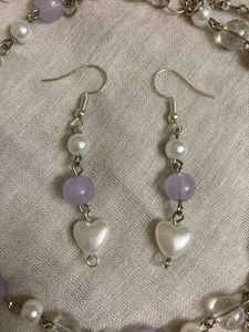 Purple Earrings