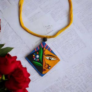 Unique Handmade Terracotta Jewelry Set