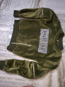 Woolen Velvet Top