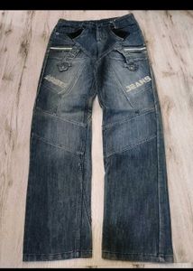 Vintage Graphic Denim Jeans