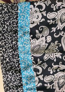Floral Print Skirt Wrap Around
