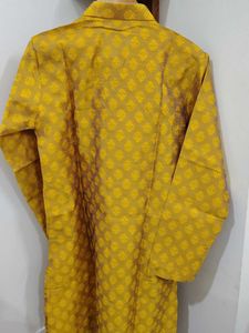 Gold Patterned Kurta