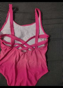 Pink One Piece Swimsuit