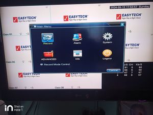 EASYTECH -   8 CH DVR - Good Working