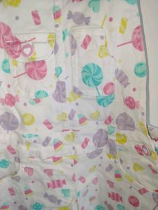 Cute Candy Print Romper