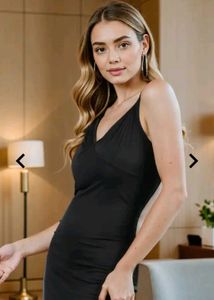 Black Bodycon Mini Dress