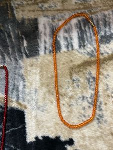 combo set Beaded Pendant Necklace