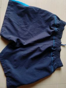 Zebro Navy Blue Athletic Shorts