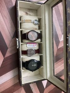 Watch Collection in Display Case