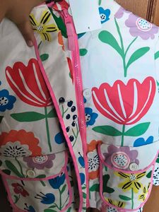 Cute Floral Kids Jacket