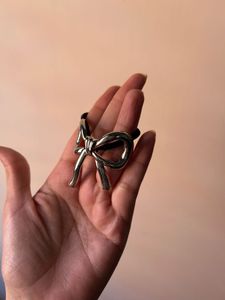 Stainless Steel Bow Hair Tie 🎀