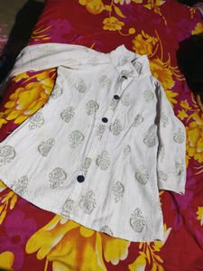 Off White Colour Top