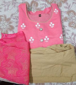 Kurta With Dupatta Set