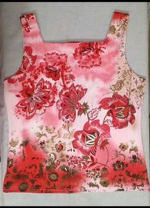🌸 Floral Sleeveless Top