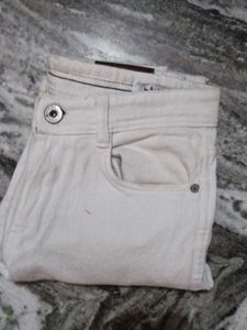 White Denim Jeans