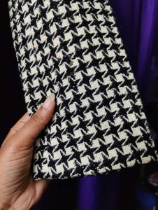 Korean Houndstooth women Blazer