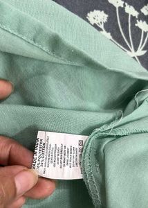 Seafoam Embroidered Kurti