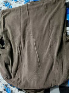 Men Light Brown Casual Bonber Jacket