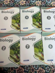 Allen Biology Books (1-12)