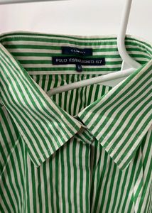 Polo Crop Top 💚