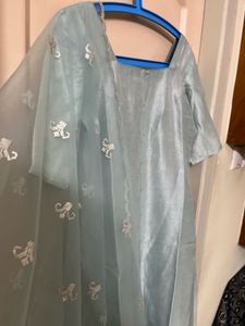 Pastel Blue Salwaar Suit